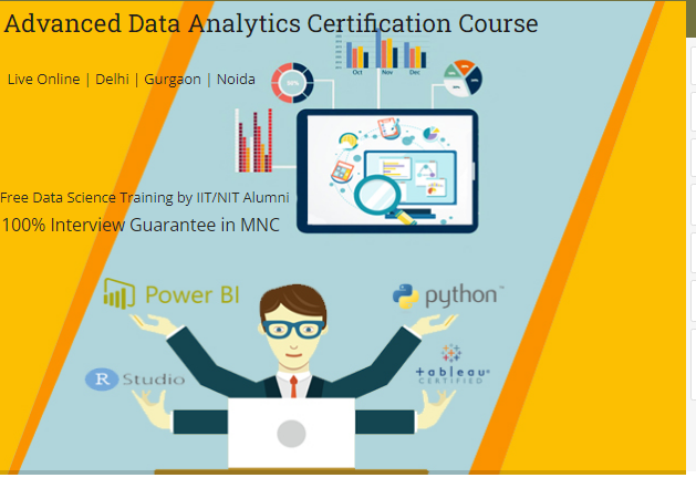 Read more about the article Data Analyst Course in Delhi, 2024 Microsoft Power BI Certification Institute in Gurgaon, Free Python Machine Learning in Noida, and Tableau Course in New Delhi, [100% Job, Update New Skill in ’24] Navratri 2024 Offer, get IBM Data Science Professional Training,